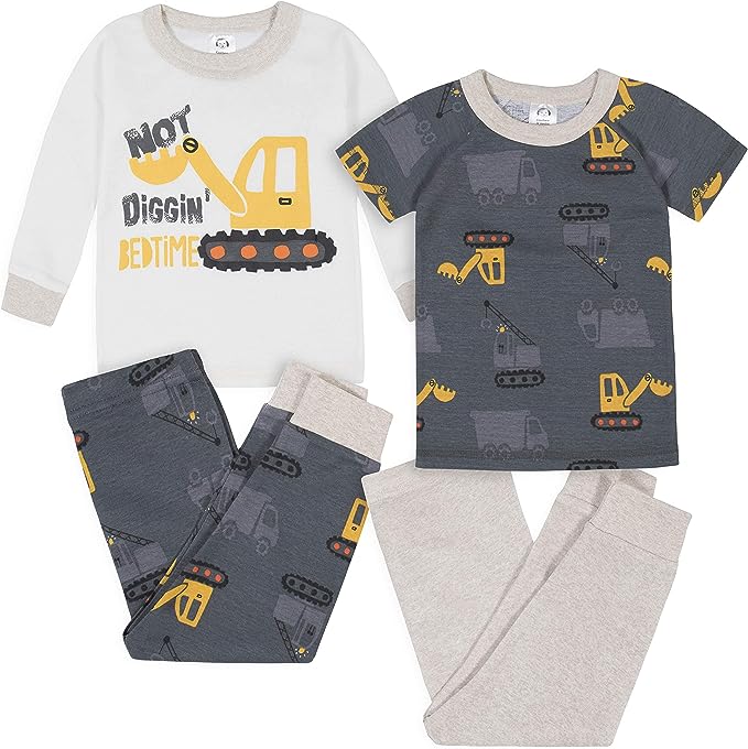 Introducing the Adorable Baby 4-Piece Pajama Set – Where Comfort and Cuteness Combine!